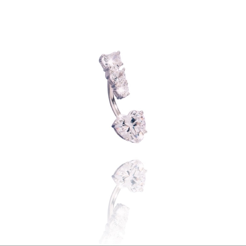 Belly Ring Heart